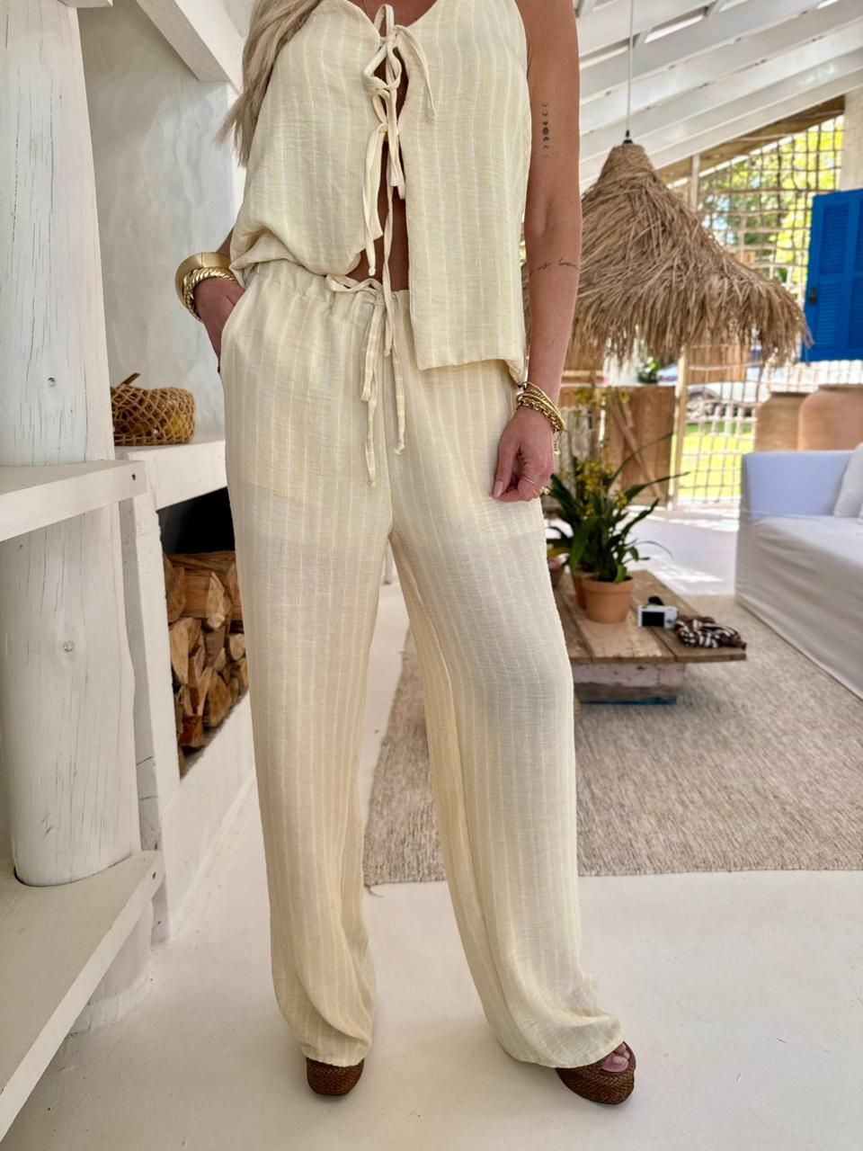 Calça Pantalona Isla Calça Pantalona Isla