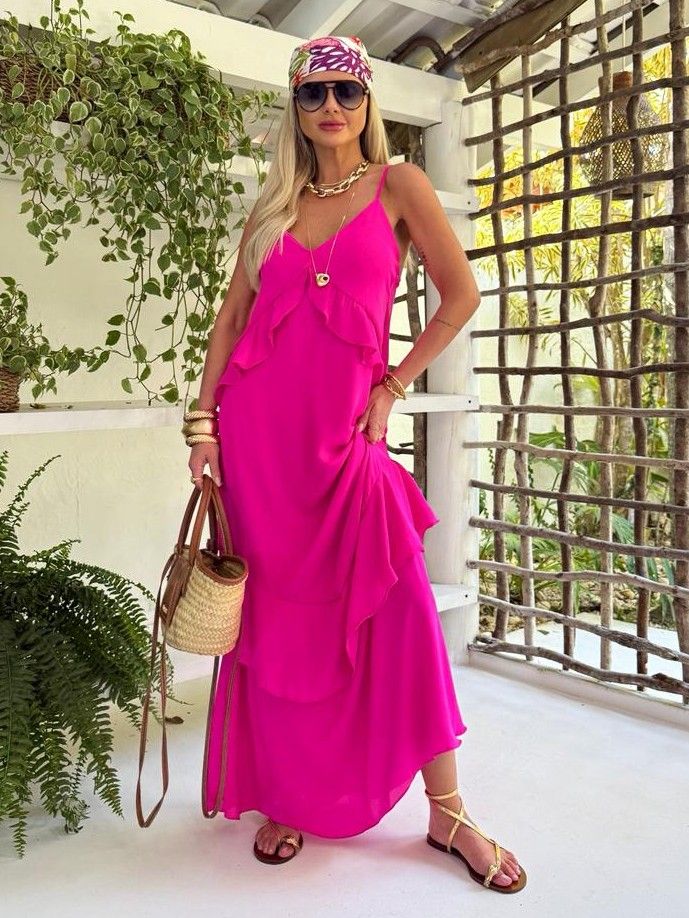 Vestido Longo Mikonos Vestido Longo Mikonos