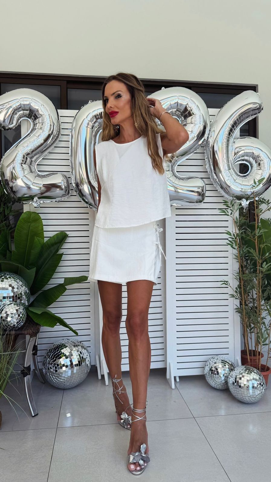 Conjunto Melani Branco Conjunto Melani Branco