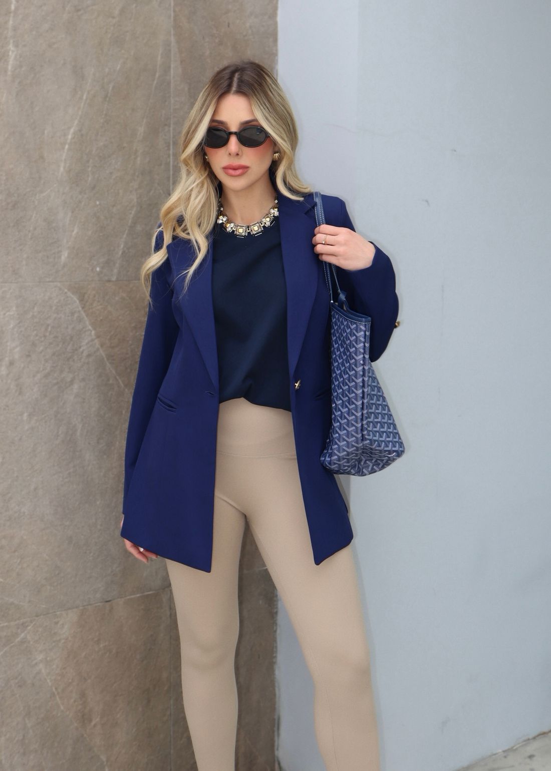 Calça Fusô em Poliamida Essentials cor Nude