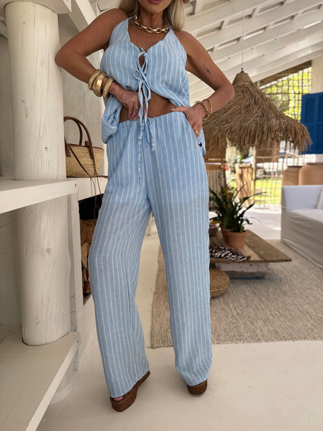 Calça Pantalona Isla Calça Pantalona Isla