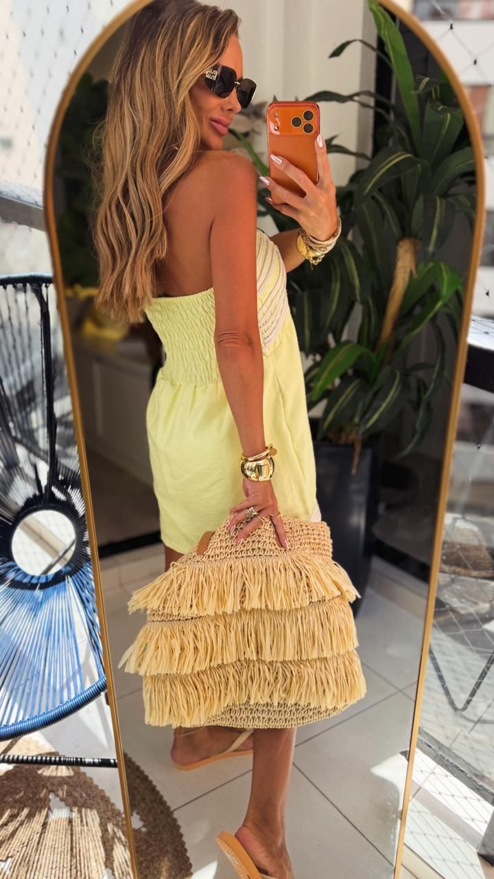 Vestido Pamy Amarelo Vestido Pamy Amarelo
