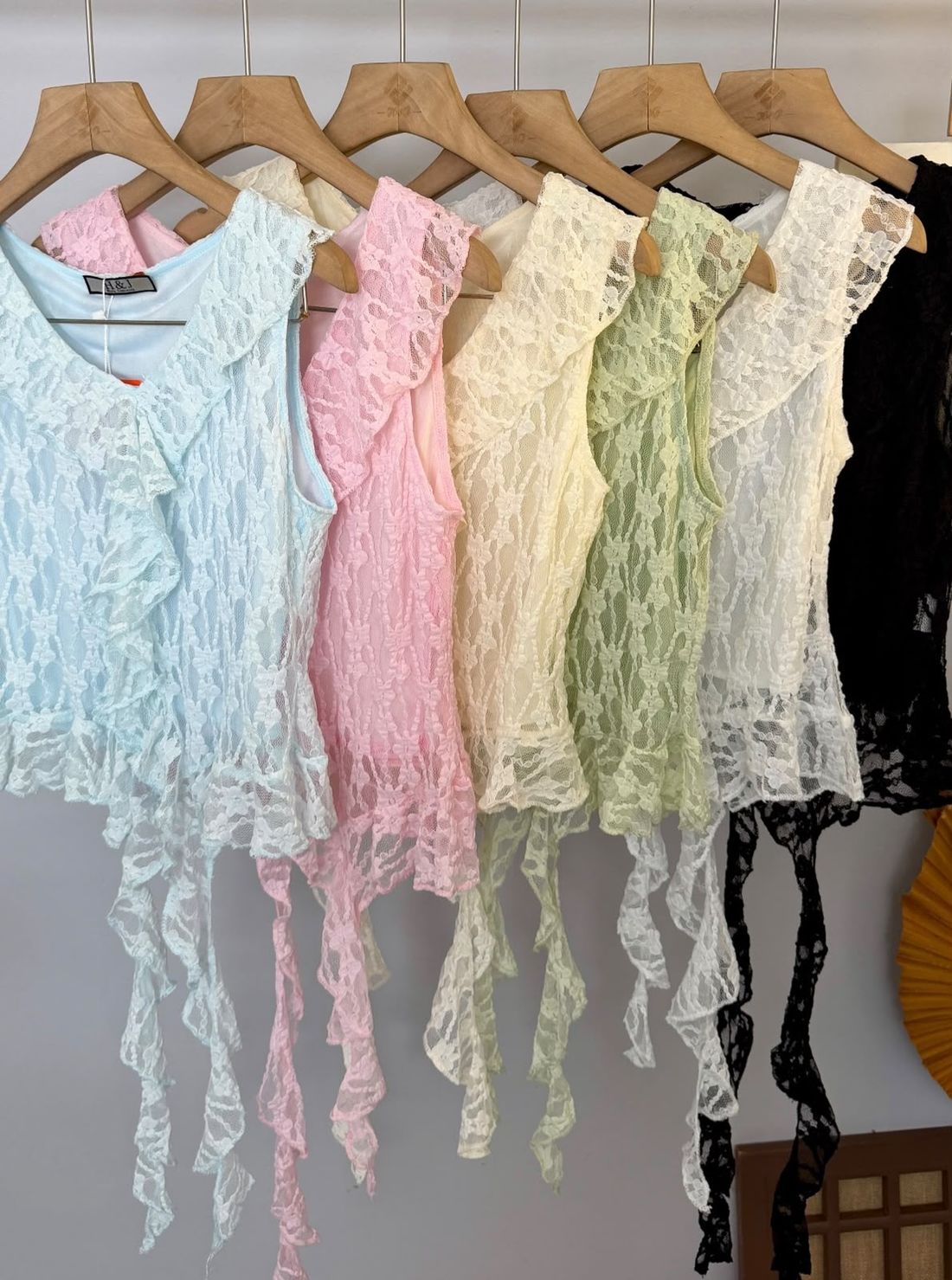 Blusa em Renda cor Rosa