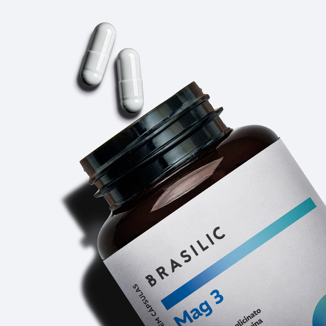 Magnésio Quelato Bisglicenato Trio 60 Cápsulas Sono, Memória e Energia Brasilic Magnésio Quelato Bisglicenato Trio 60 Cápsulas Sono, Memória e Energia Brasilic