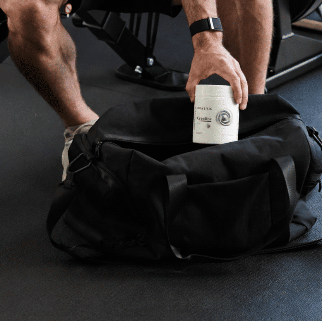 CREATINA MONOHIDRATADA E MICRONIZADA NEUTRA 300G - BRASILIC CREATINA MONOHIDRATADA E MICRONIZADA NEUTRA 300G - BRASILIC