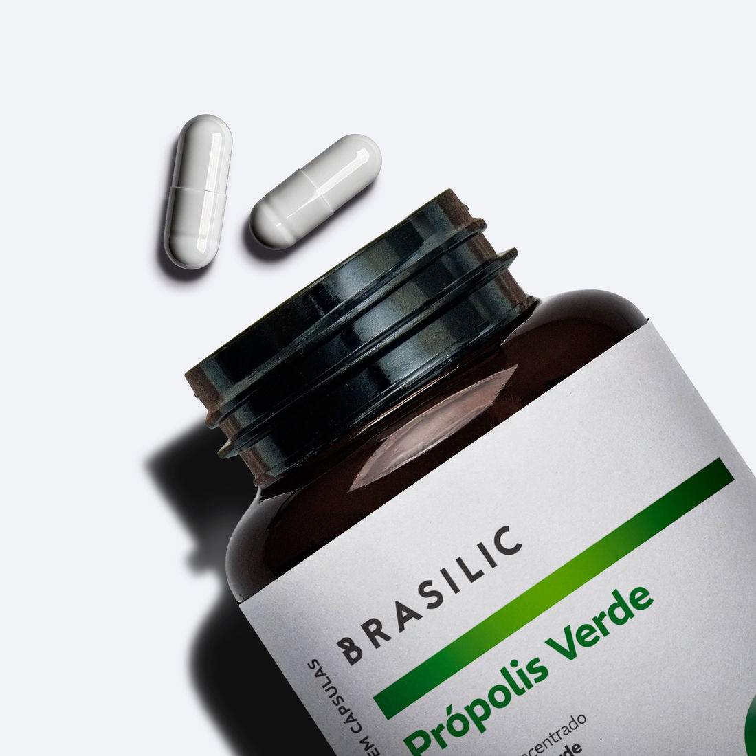 Própolis Verde 10mg 30 Cápsulas Imunidade e Saúde Natural Brasilic Própolis Verde 10mg 30 Cápsulas Imunidade e Saúde Natural Brasilic