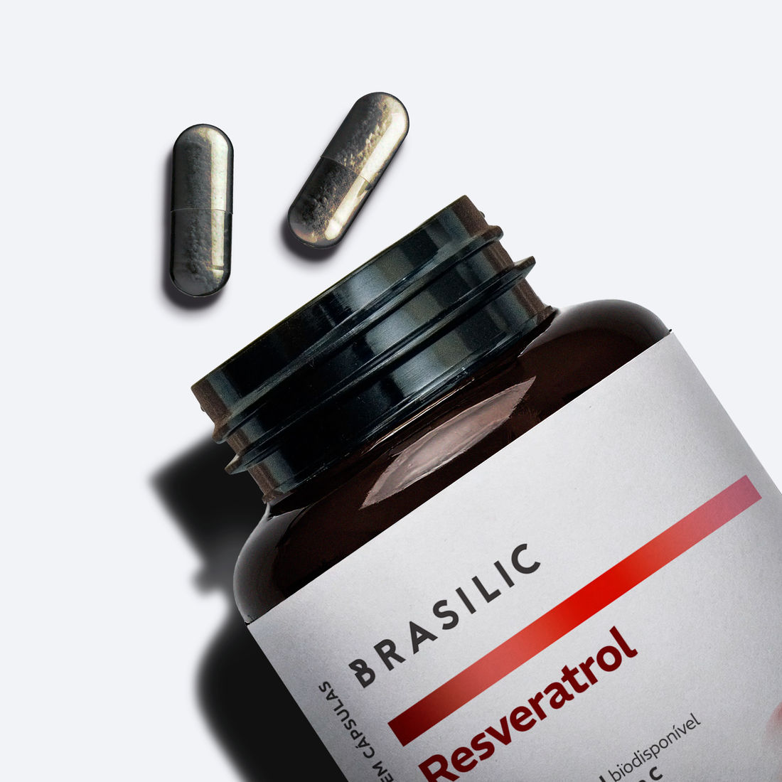 Resveratrol 30 Cápsulas Antioxidante e Saúde do Coração Brasilic Resveratrol 30 Cápsulas Antioxidante e Saúde do Coração Brasilic