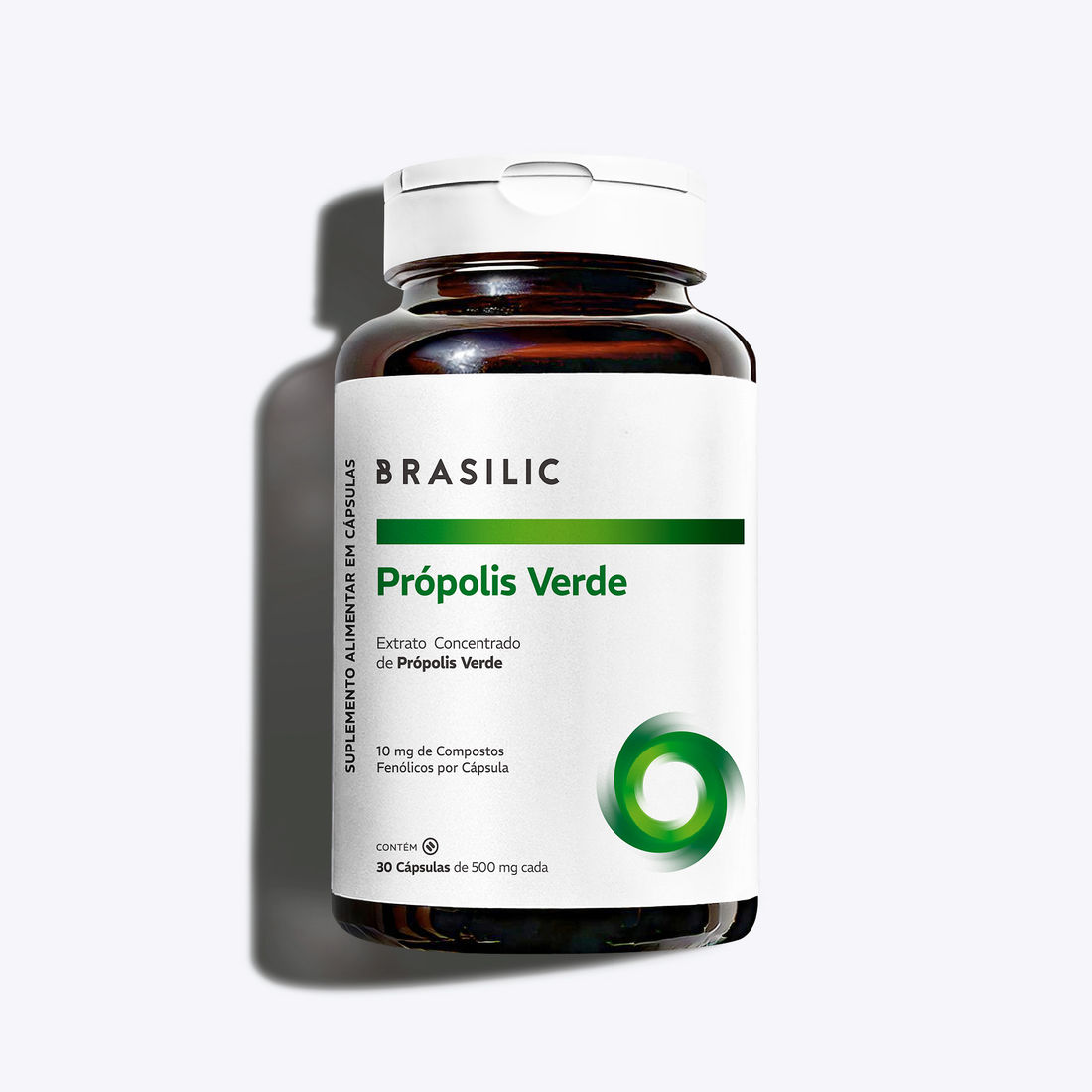 Própolis Verde 10mg 30 Cápsulas Imunidade e Saúde Natural Brasilic Própolis Verde 10mg 30 Cápsulas Imunidade e Saúde Natural Brasilic