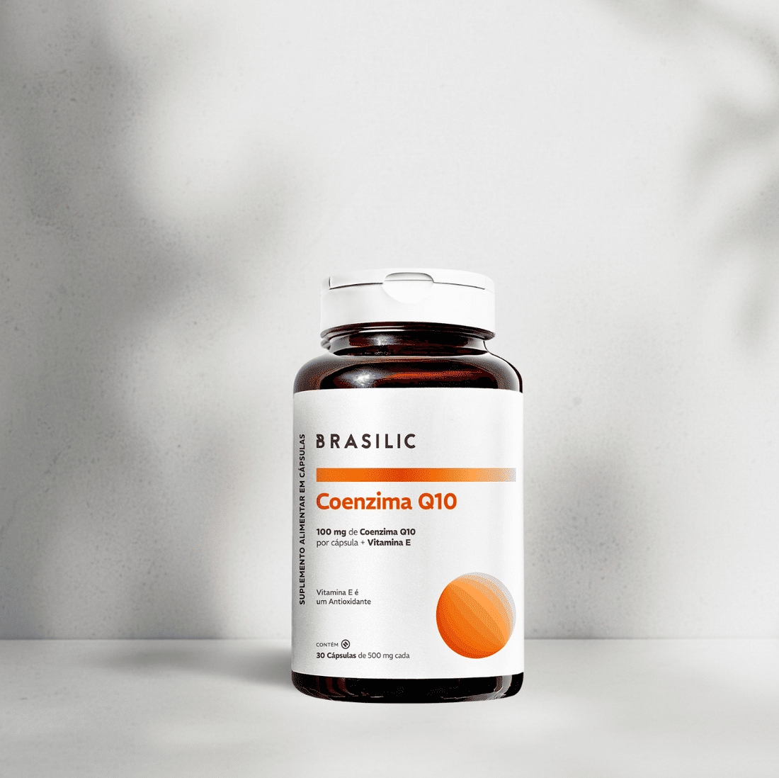 Coenzima Q10 100mg 30 Cápsulas Energia e Coração Brasilic Coenzima Q10 100mg 30 Cápsulas Energia e Coração Brasilic