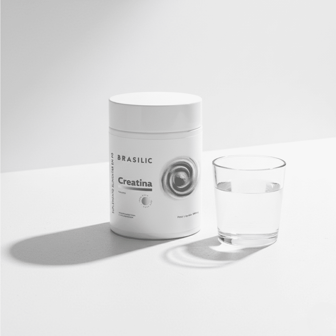 CREATINA MONOHIDRATADA E MICRONIZADA NEUTRA 300G - BRASILIC CREATINA MONOHIDRATADA E MICRONIZADA NEUTRA 300G - BRASILIC