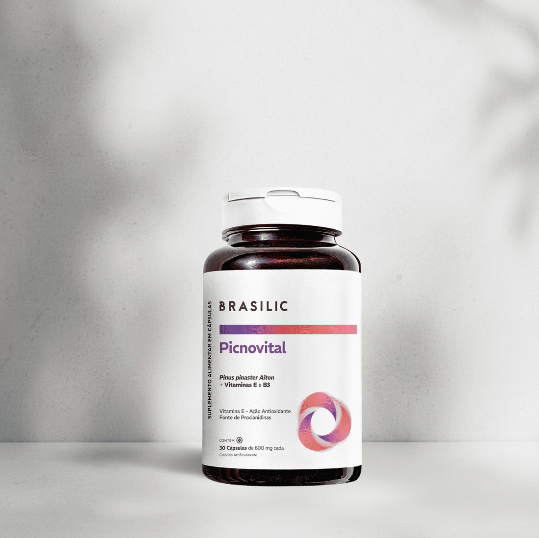 Picnovital Picnogenol 30 Cápsulas Antioxidante e Circulação Brasilic Picnovital Picnogenol 30 Cápsulas Antioxidante e Circulação Brasilic