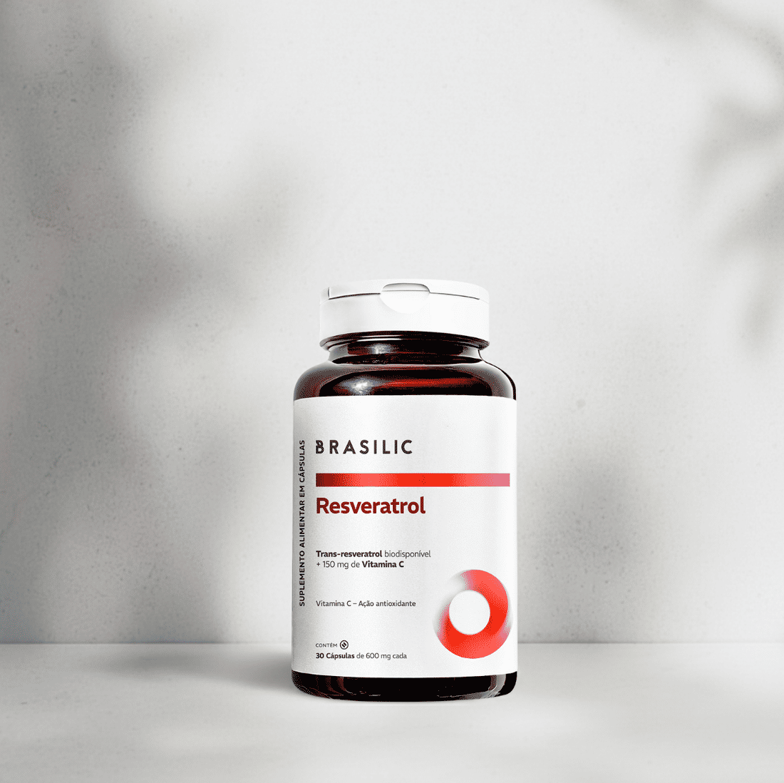 Resveratrol 30 Cápsulas Antioxidante e Saúde do Coração Brasilic Resveratrol 30 Cápsulas Antioxidante e Saúde do Coração Brasilic