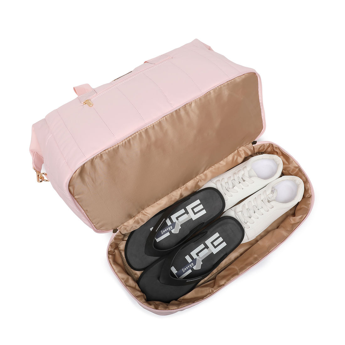 Kit de Mala de Viagem Pequena Grécia Rosa com Assento Infantil e Bolsa de Viagem Multifuncional Nomad Rosa Kit de Mala de Viagem Pequena Grécia Rosa com Assento Infantil e Bolsa de Viagem Multifuncional Nomad Rosa