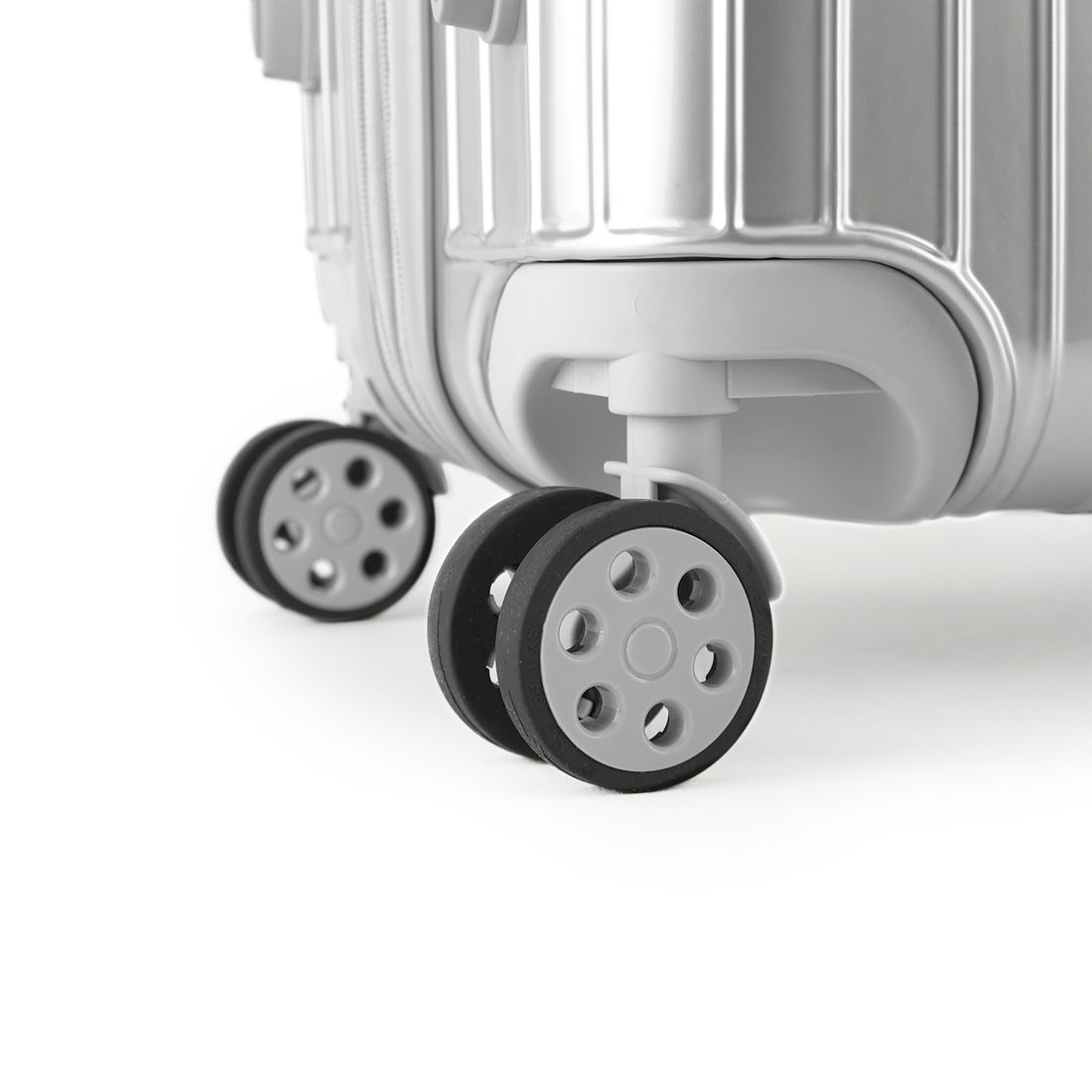 Mala de Viagem Pequena de Bordo 10kg ABS Policarbonato com Expansor Brasil Maloa Prata Mala de Viagem Pequena de Bordo 10kg ABS Policarbonato com Expansor Brasil Maloa Prata