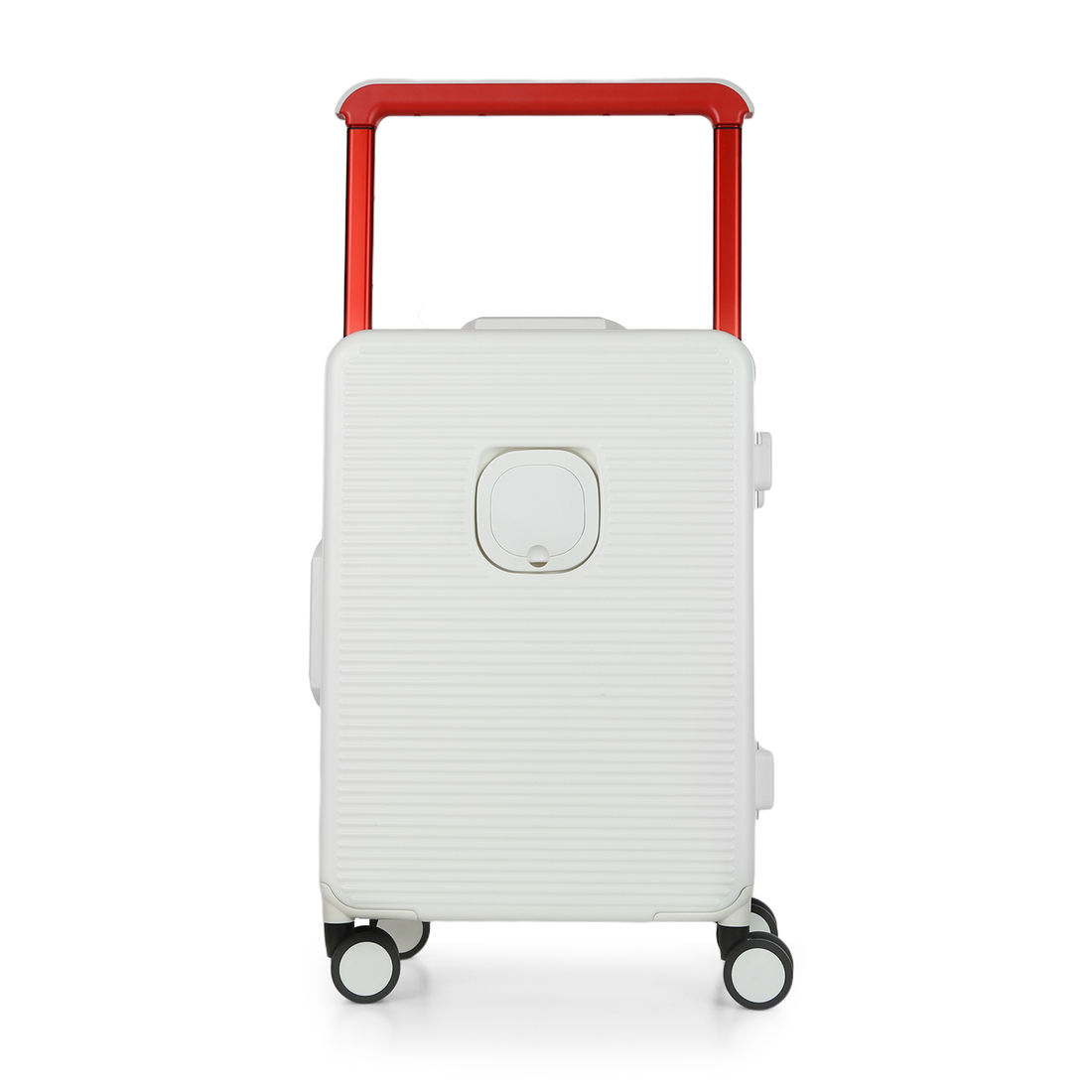 Mala de Viagem Pequena de Bordo 10 kg em Policarbonato Barcelona Maloa Branco Mala de Viagem Pequena de Bordo 10 kg em Policarbonato Barcelona Maloa Branco