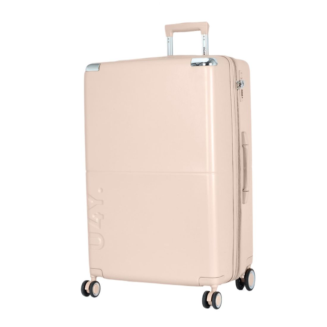 Mala de Viagem Grande 32kg com Expansor Katerini Bege