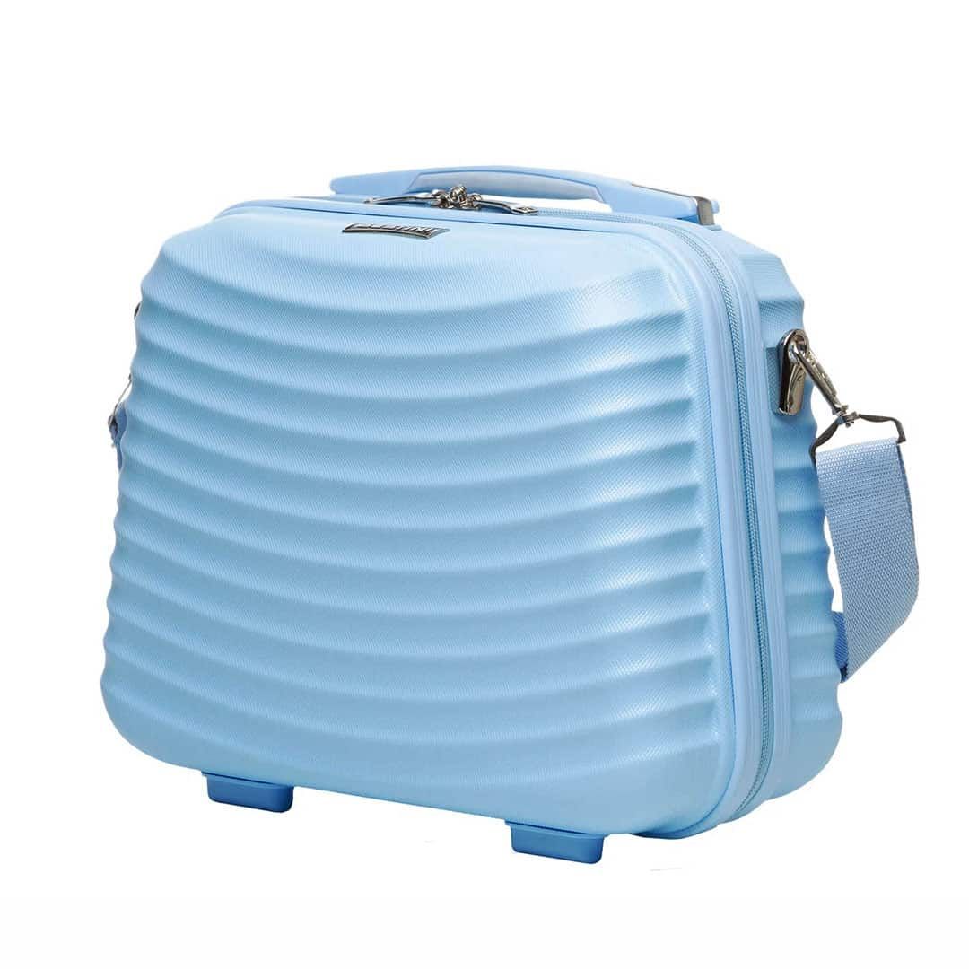 Kit de Malas de Viagem 3 Peças Vega Azul COM EXPANSOR