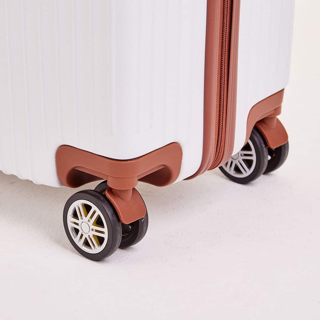 Mala de Viagem Grande 32Kg Italia Maloa Branca