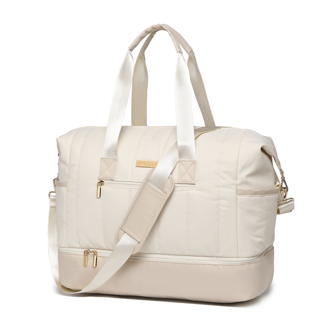 Bolsa de Viagem em Poliéster Multifuncional Nomad Maloa Bege Bolsa de Viagem em Poliéster Multifuncional Nomad Maloa Bege