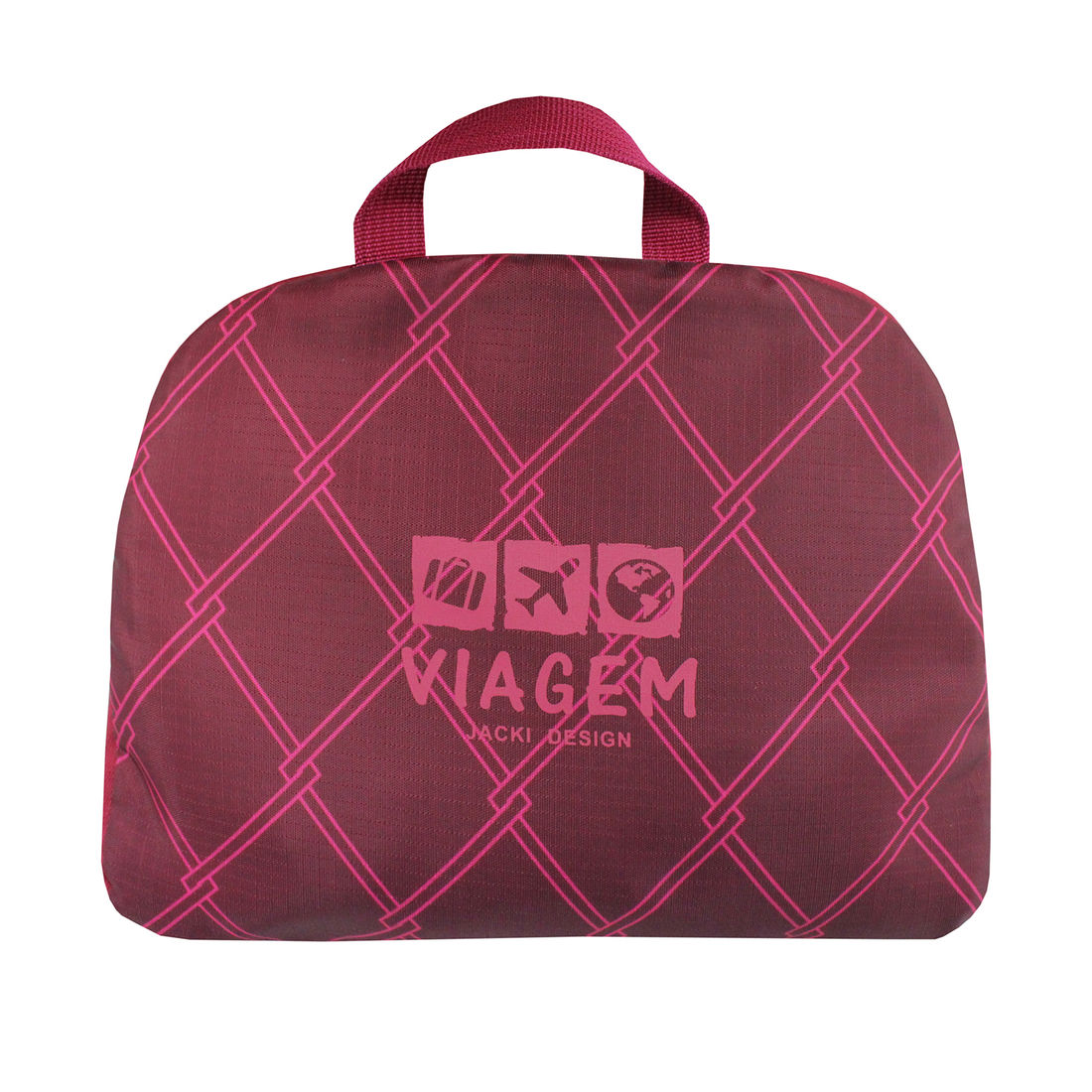 Mochila Dobrável Vinho Listras
