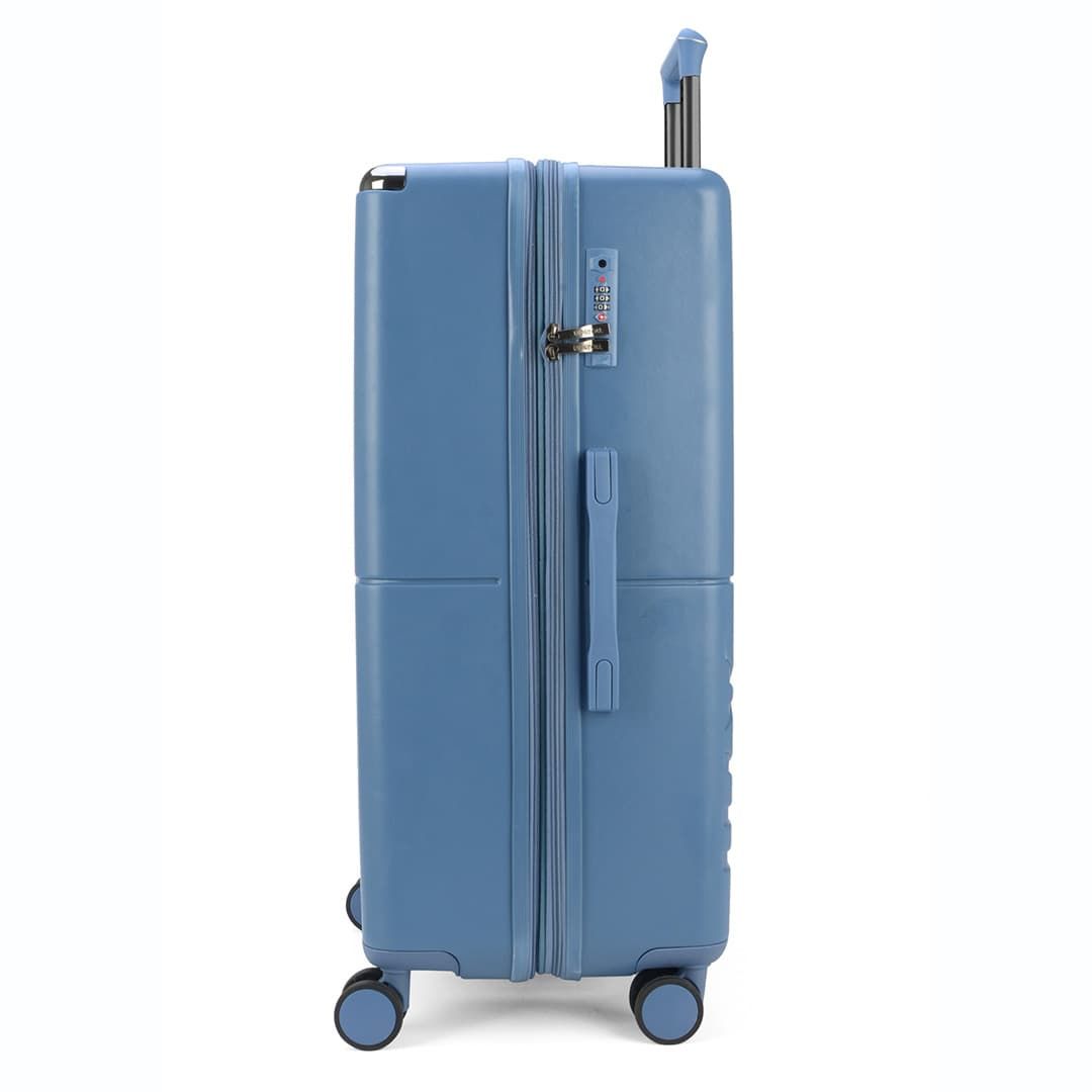 Mala de Viagem Pequena de Bordo 10kg com Expansor Katerini Azul Mala de Viagem Pequena de Bordo 10kg com Expansor Katerini Azul