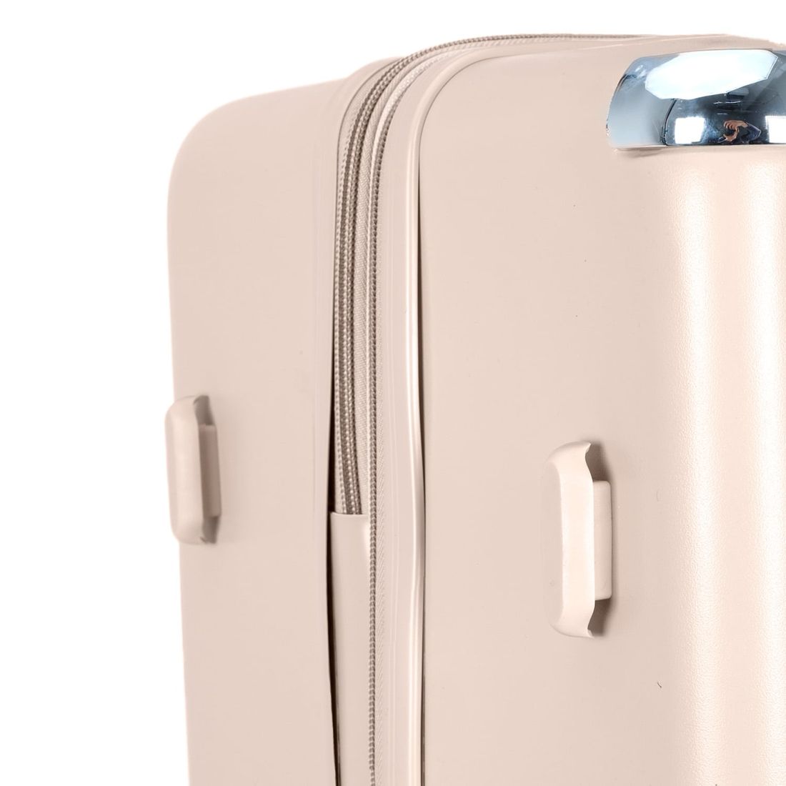 Mala de Viagem Media 23kg com Expansor Katerini Bege