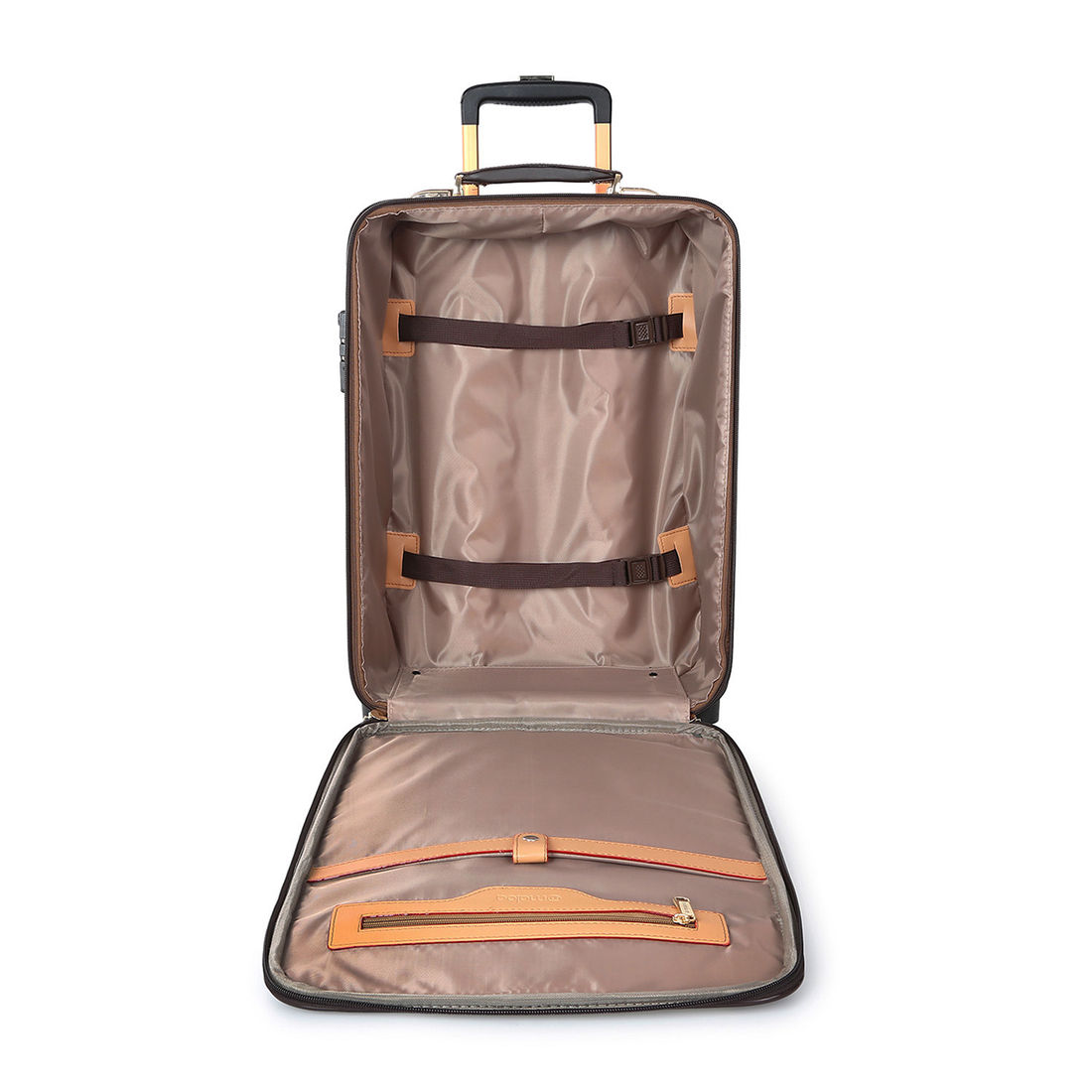 Kit de Mala Grande 32 kg Amsterdam, Bolsa de Mao, Saco Organizador Melancia, Kit Frasco 10 Peças Vinho e Nécessaire Confort Chocolate