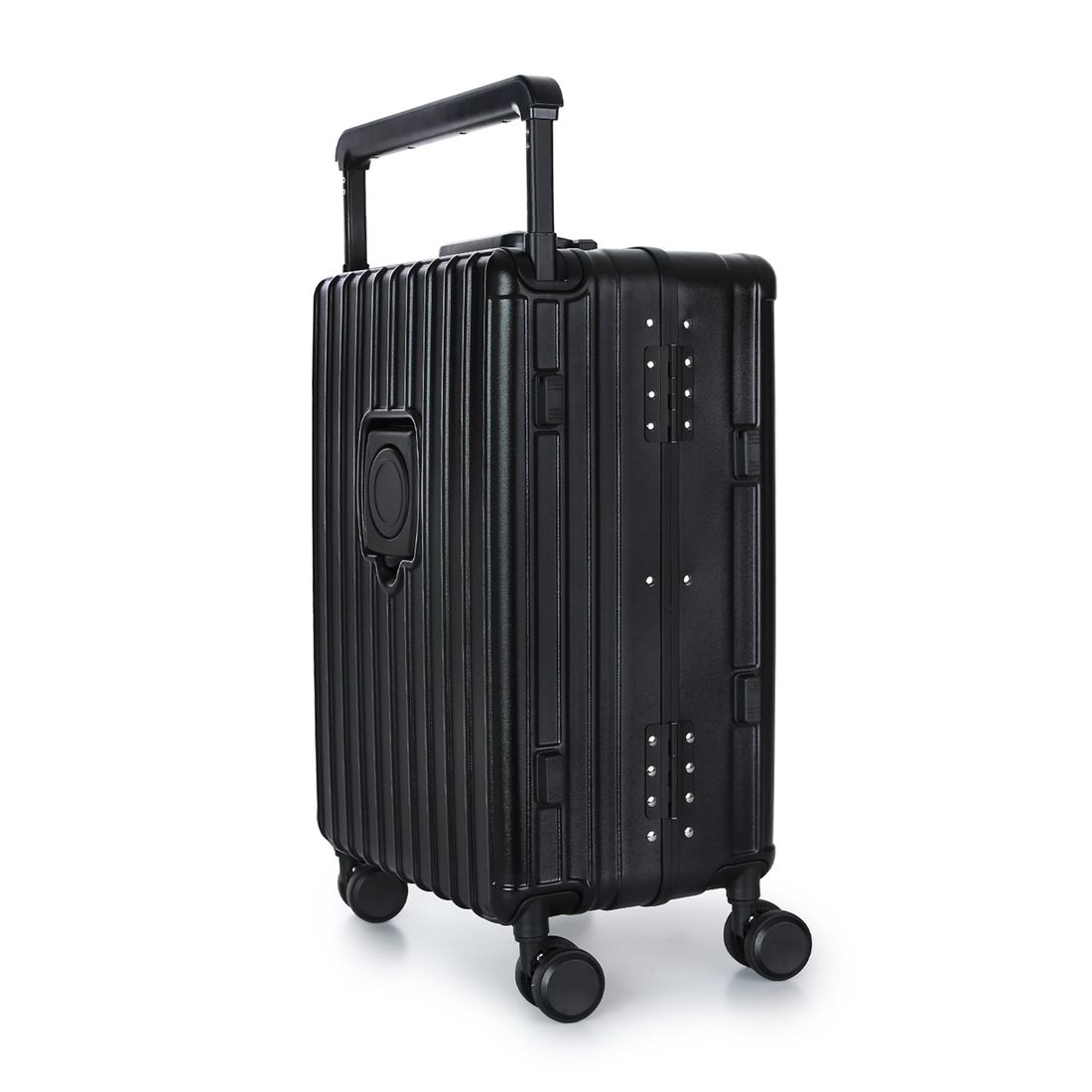 Mala de Viagem Pequena de Bordo 10 kg Policarbonato Islândia Maloa Preto Mala de Viagem Pequena de Bordo 10 kg Policarbonato Islândia Maloa Preto