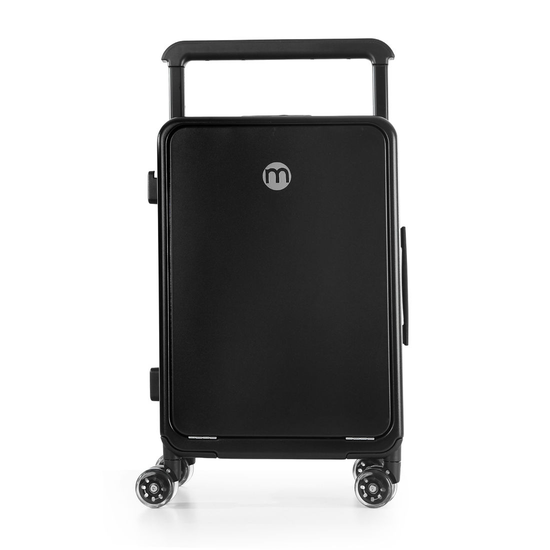 Mala de Viagem Pequena de Bordo 10 kg Policarbonato Chicago Maloa Preto Mala de Viagem Pequena de Bordo 10 kg Policarbonato Chicago Maloa Preto