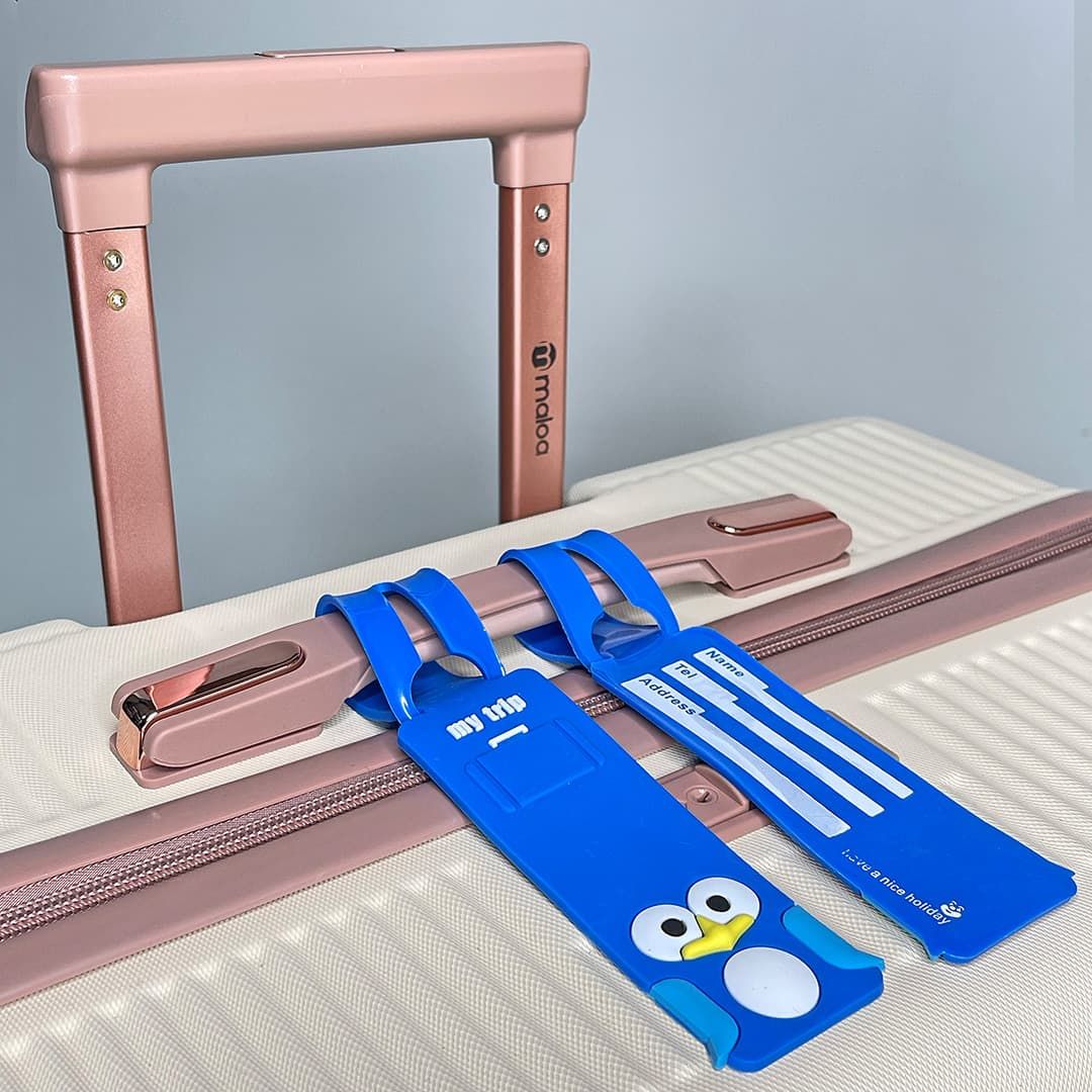 Tag de Malas My Trip Maloa Azul Pinguim Tag de Malas My Trip Maloa Azul Pinguim