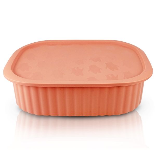 Cesto Loft Com Tampa e 15 Divisórias Salmão Cesto Loft Com Tampa e 15 Divisórias Salmão