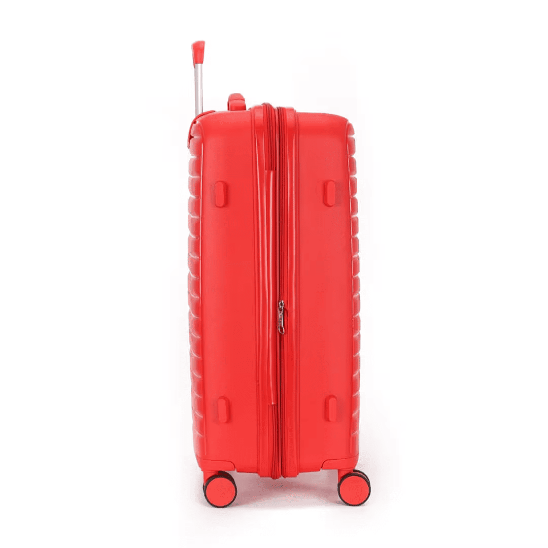 Mala de Viagem Pequena de Bordo 10kg Polipropileno com Expansor La Paz Vermelho