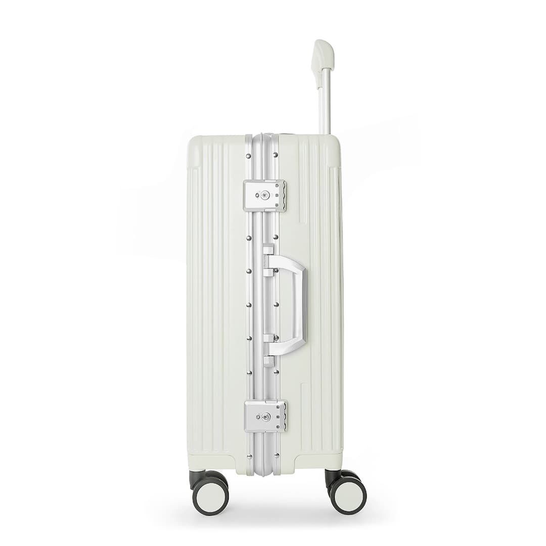 Mala de Viagem Pequena de Bordo 10 kg Policarbonato Suécia Branco Mala de Viagem Pequena de Bordo 10 kg Policarbonato Suécia Branco