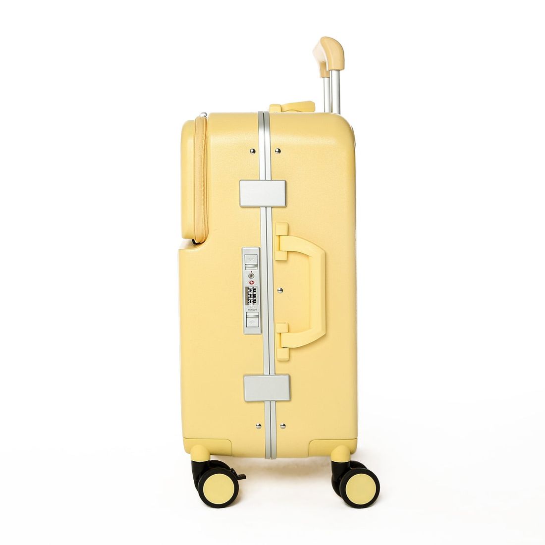 Mala de Viagem Pequena de Bordo 10 kg em Policarbonato Porto Maloa Amarelo Mala de Viagem Pequena de Bordo 10 kg em Policarbonato Porto Maloa Amarelo