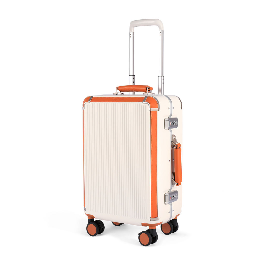 Mala de Viagem Pequena de Bordo 10kg em Policarbonato Vienna Maloa Branco Mala de Viagem Pequena de Bordo 10kg em Policarbonato Vienna Maloa Branco