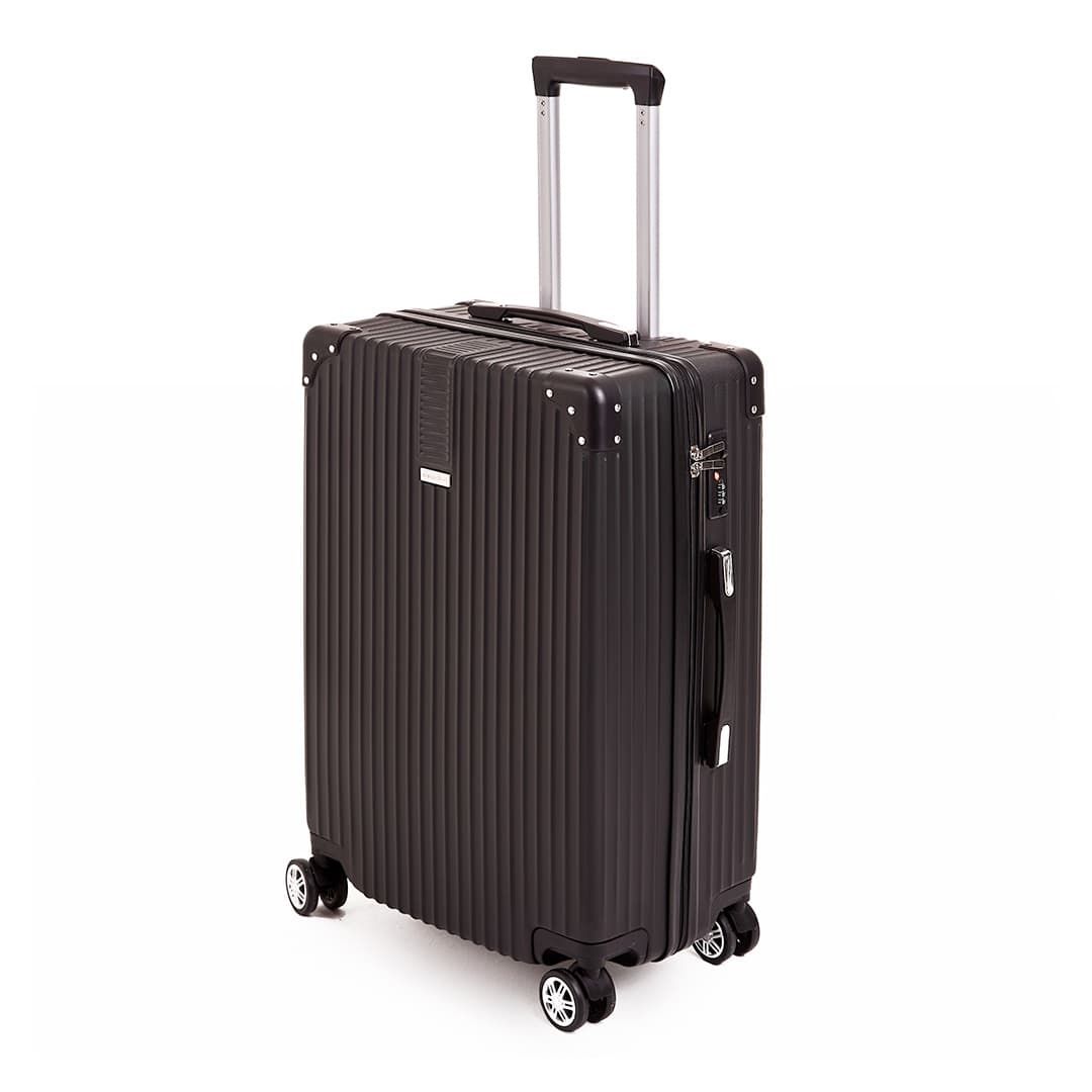 Mala de Viagem Pequena de Bordo 10Kg Italia Maloa Preto Mala de Viagem Pequena de Bordo 10Kg Italia Maloa Preto