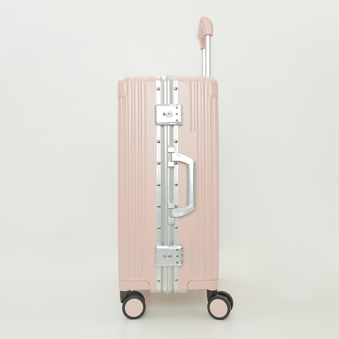 Mala de Viagem Pequena de Bordo 10 kg Policarbonato Suécia Rosa Mala de Viagem Pequena de Bordo 10 kg Policarbonato Suécia Rosa