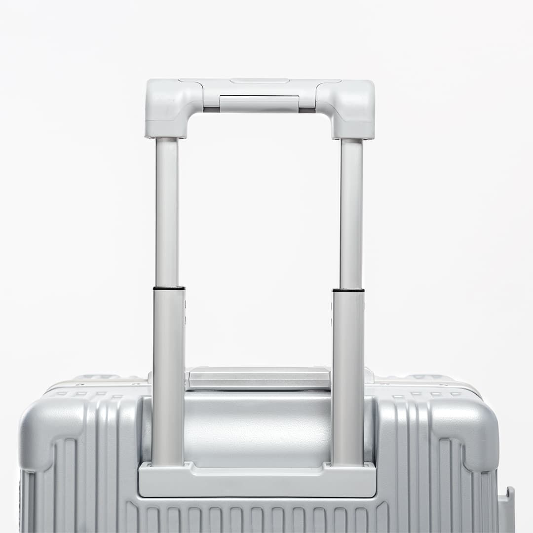 Mala de Viagem Pequena de Bordo 10 kg Policarbonato Suécia Prata