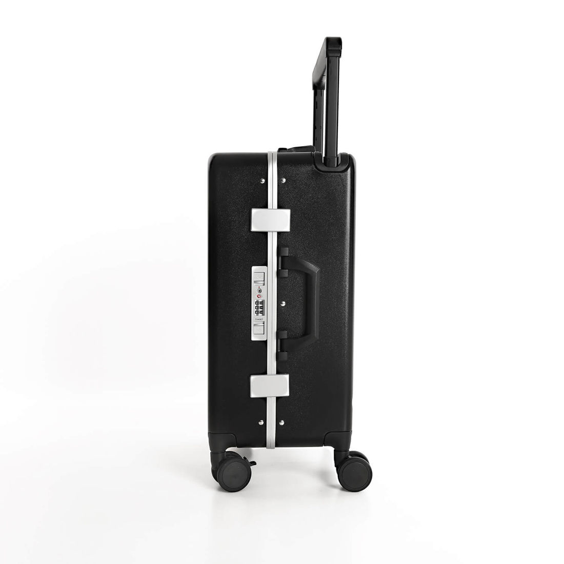 Mala de Viagem Pequena de Bordo 10 kg em Policarbonato Berlim Maloa Preto