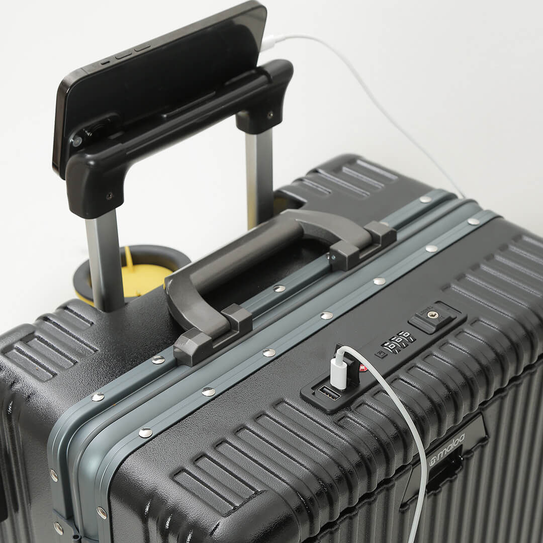 Conjunto de Mala de Bordo 10 kg e Frasqueira Suecia Maloa Preto