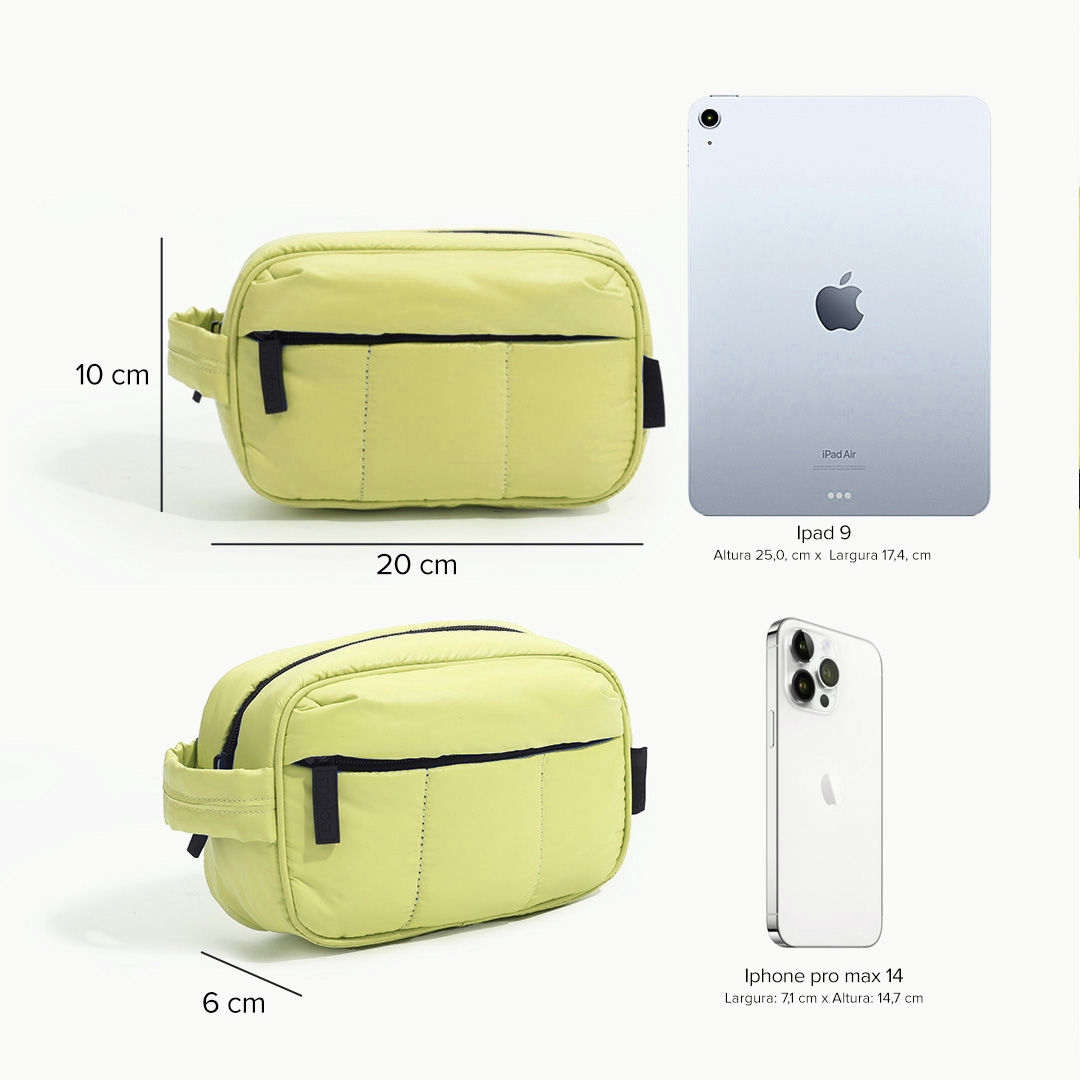 Kit de Viagem Confort Bag Maloa Amarelo