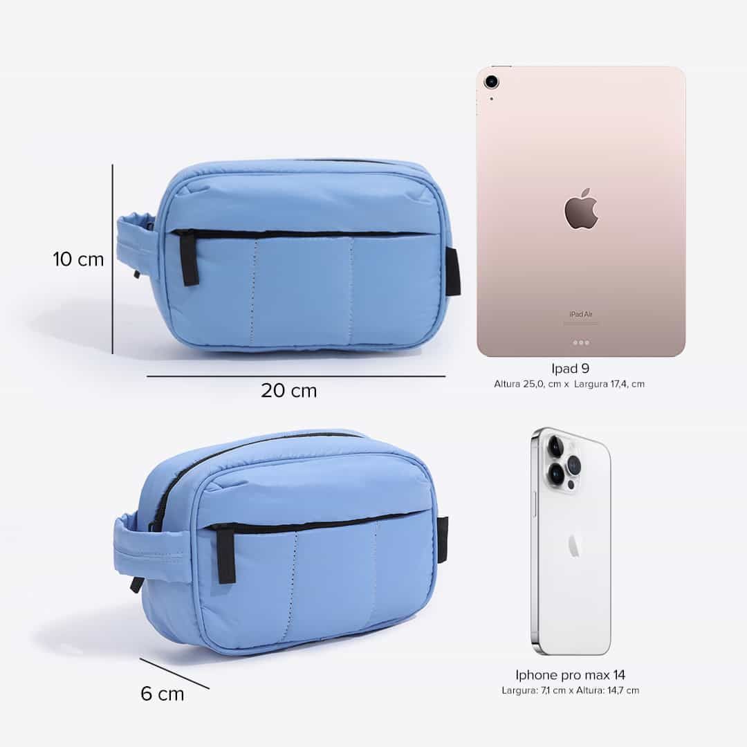 Kit de Viagem Confort Bag Maloa Azul