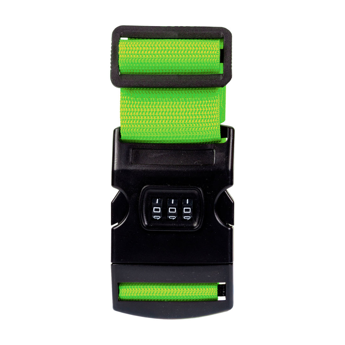 Cinta para Mala de Viagem com Cadeado Numérico Verde Neon Cinta para Mala de Viagem com Cadeado Numérico Verde Neon