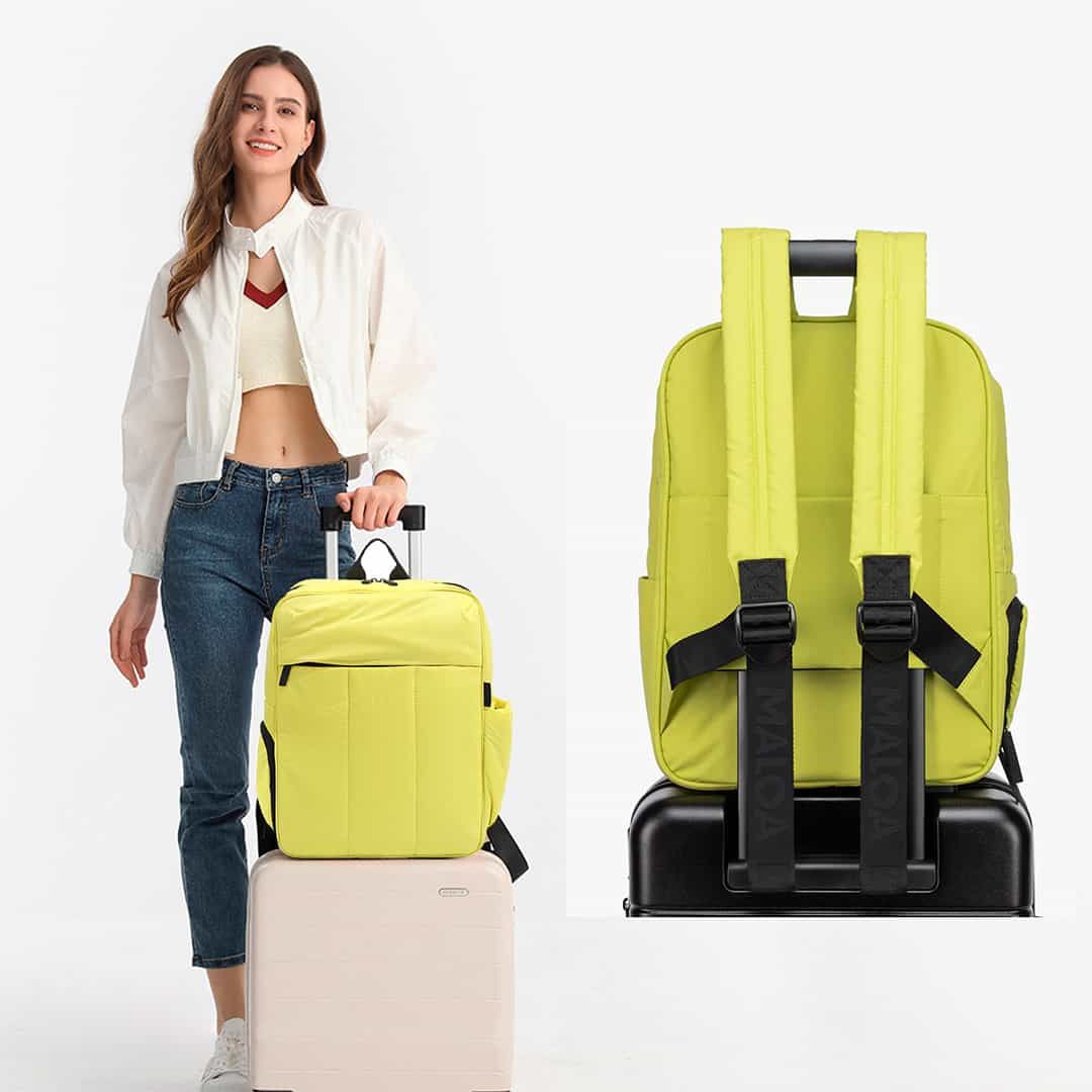 Mochila Confort Bag Laptop Maloa Amarelo