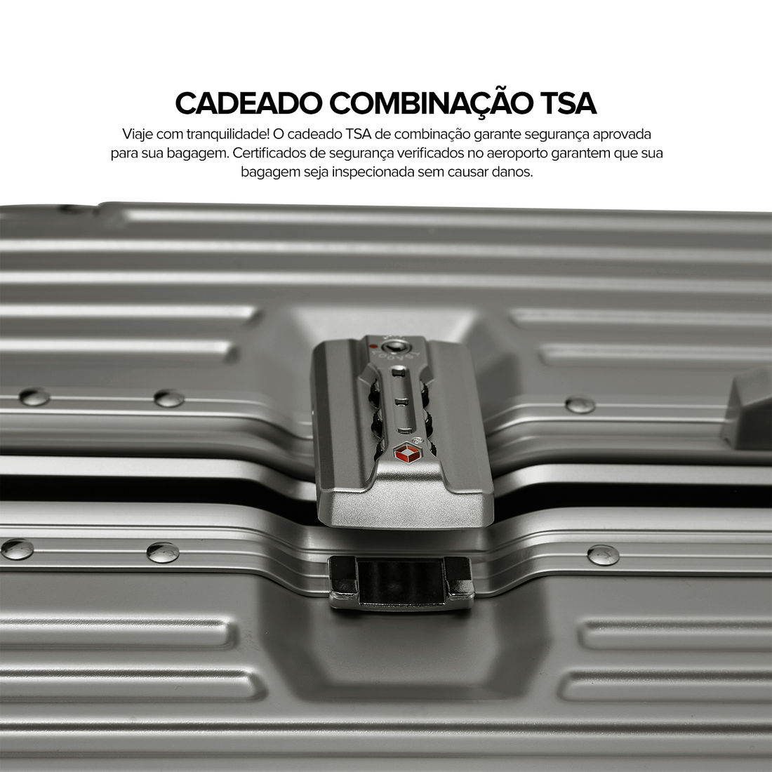 Kit de Viagem com 4 Peças Policarbonato ABS Noruega Maloa Chumbo