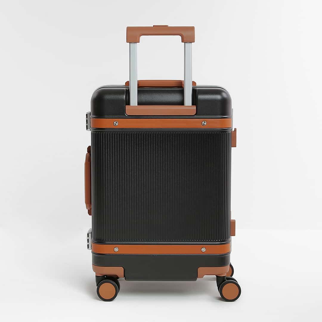 Mala de Viagem Pequena de Bordo 10kg Policarbonato Roma Maloa Preto Mala de Viagem Pequena de Bordo 10kg Policarbonato Roma Maloa Preto