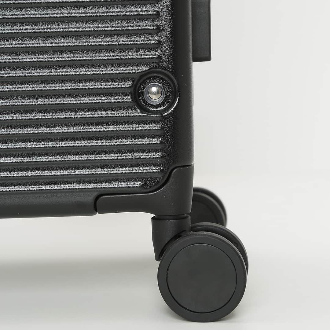 Mala de Viagem Pequena de Bordo 10 kg em Policarbonato Dinamarca Maloa Preto