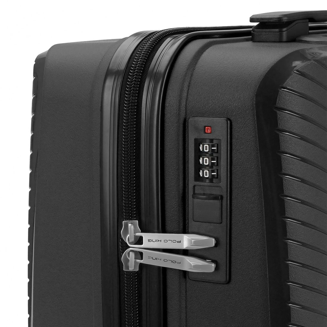 Mala de Viagem Pequena de Bordo 10kg em Polipropileno Milão Preto