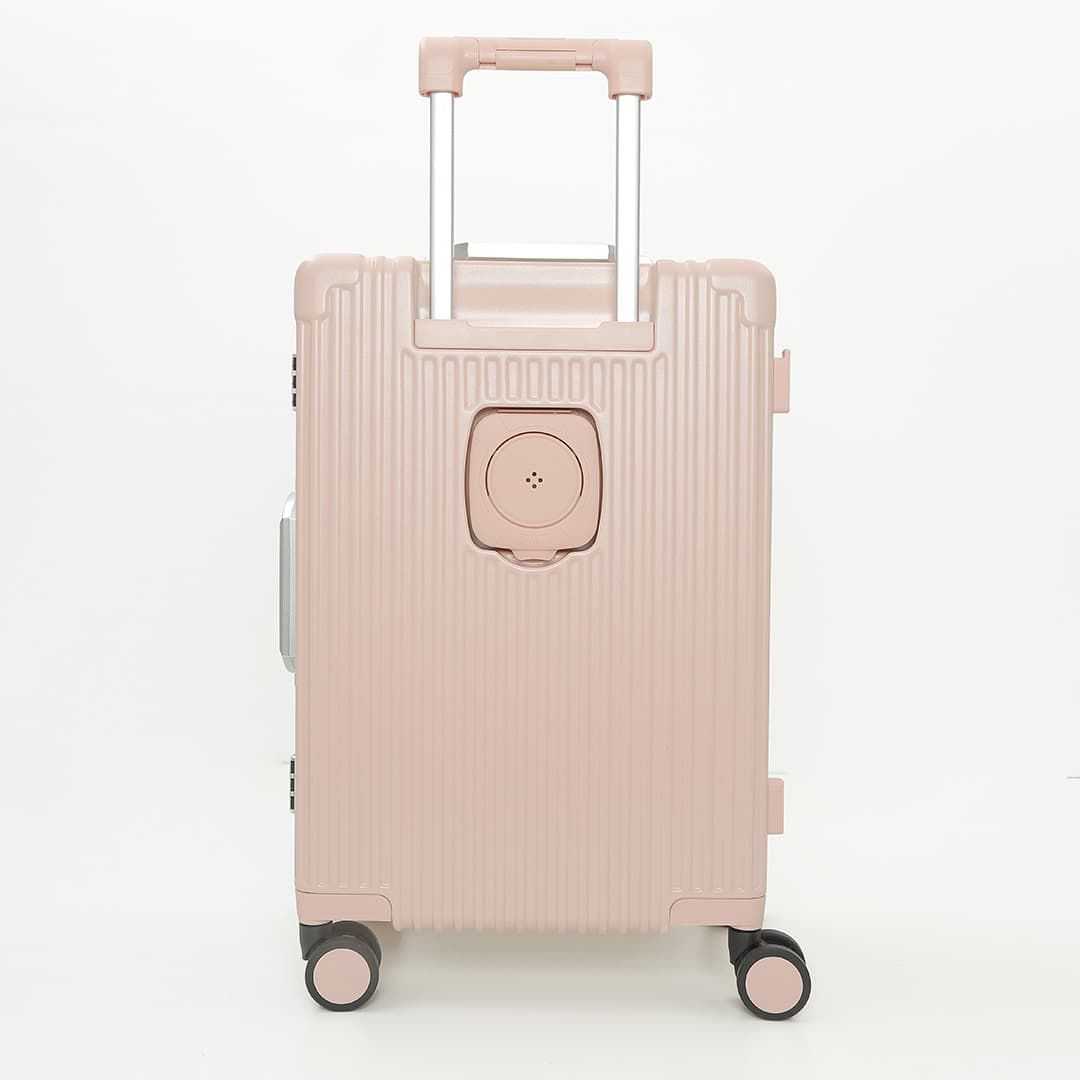 Mala de Viagem Pequena de Bordo 10 kg Policarbonato Suécia Rosa Mala de Viagem Pequena de Bordo 10 kg Policarbonato Suécia Rosa