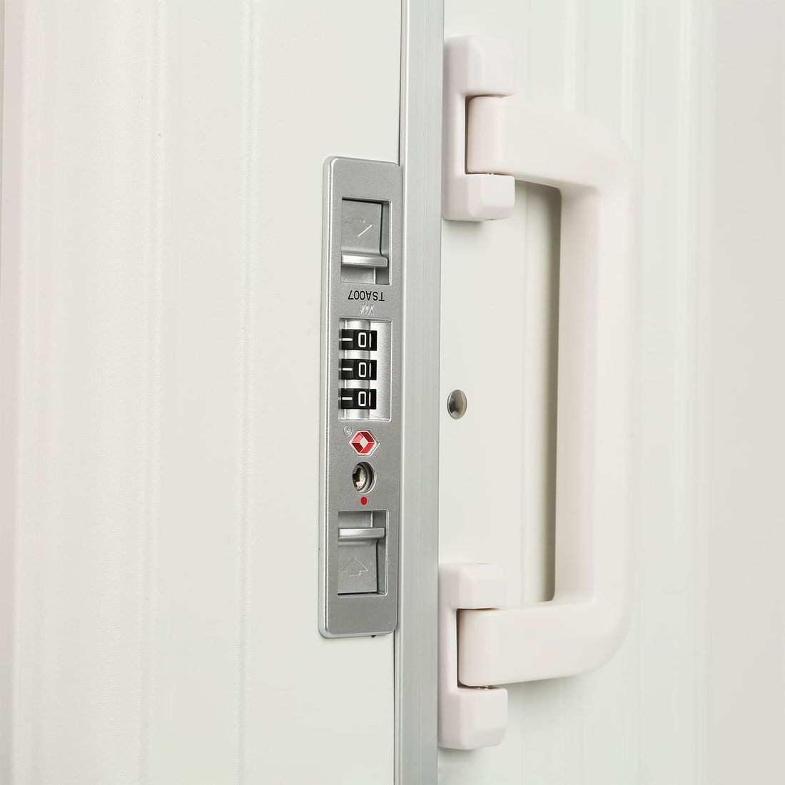 Mala de Viagem Pequena de Bordo 10 kg Policarbonato Islândia Maloa Branco